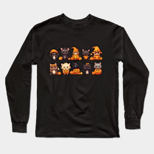 Little Halloween Animals 04 Long Sleeve T-Shirt